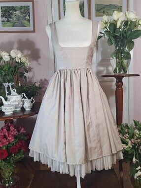 Innocent World Light Gold Polka Dot JSK | Classical Lolita Jumper Skirt